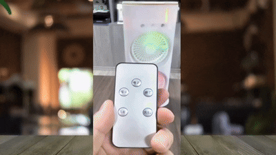 PORTABLE DOUBLE ENDED SPRAY FAN